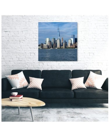 Leinwandbild - Städte und Architektur - Blau | Feeby