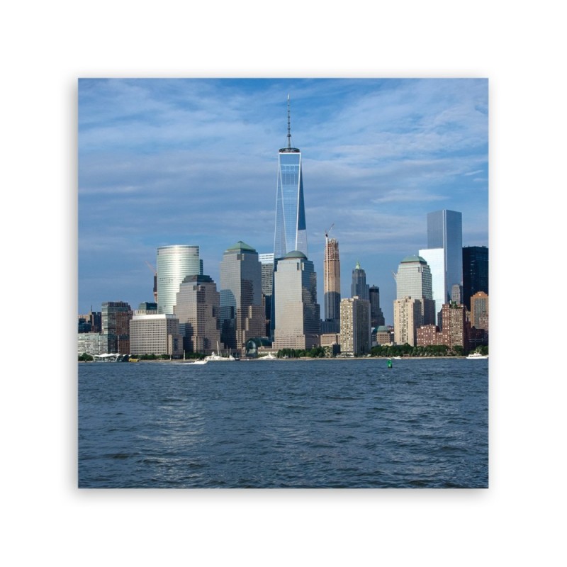 Leinwandbild - Städte und Architektur - Blau | Feeby