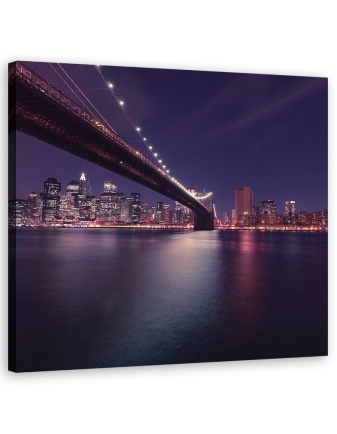 Modernes Wandbild - Städte und Architektur - Lila | Feeby