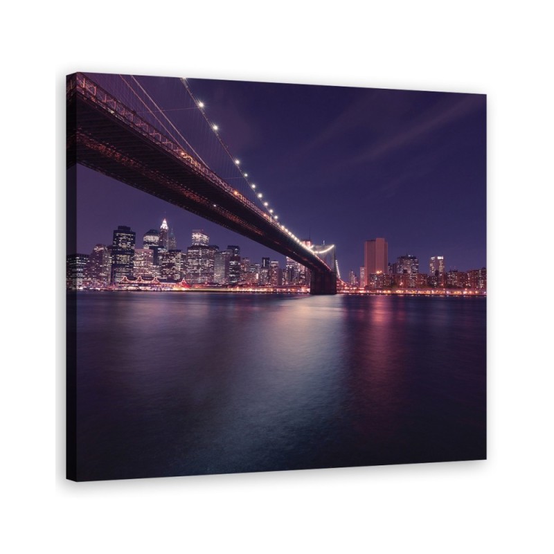 Modernes Wandbild - Städte und Architektur - Lila | Feeby