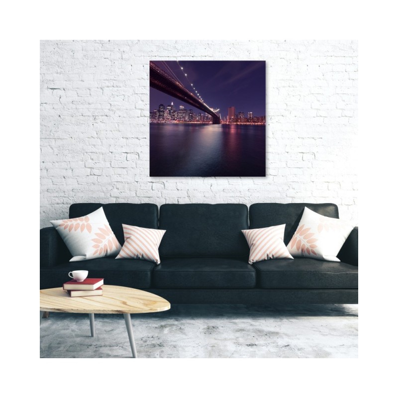 Modernes Wandbild - Städte und Architektur - Lila | Feeby