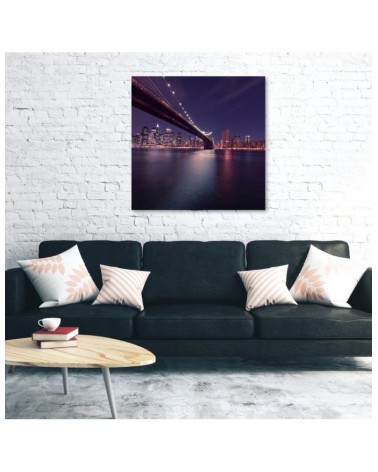 Modernes Wandbild - Städte und Architektur - Lila | Feeby