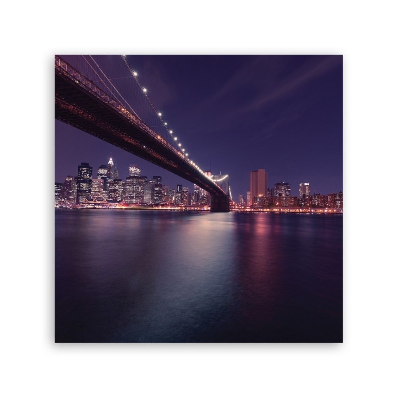 Modernes Wandbild - Städte und Architektur - Lila | Feeby