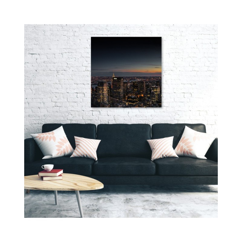 Leinwanddruck - Städte und Architektur - Schwarz | Feeby