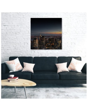 Leinwanddruck - Städte und Architektur - Schwarz | Feeby