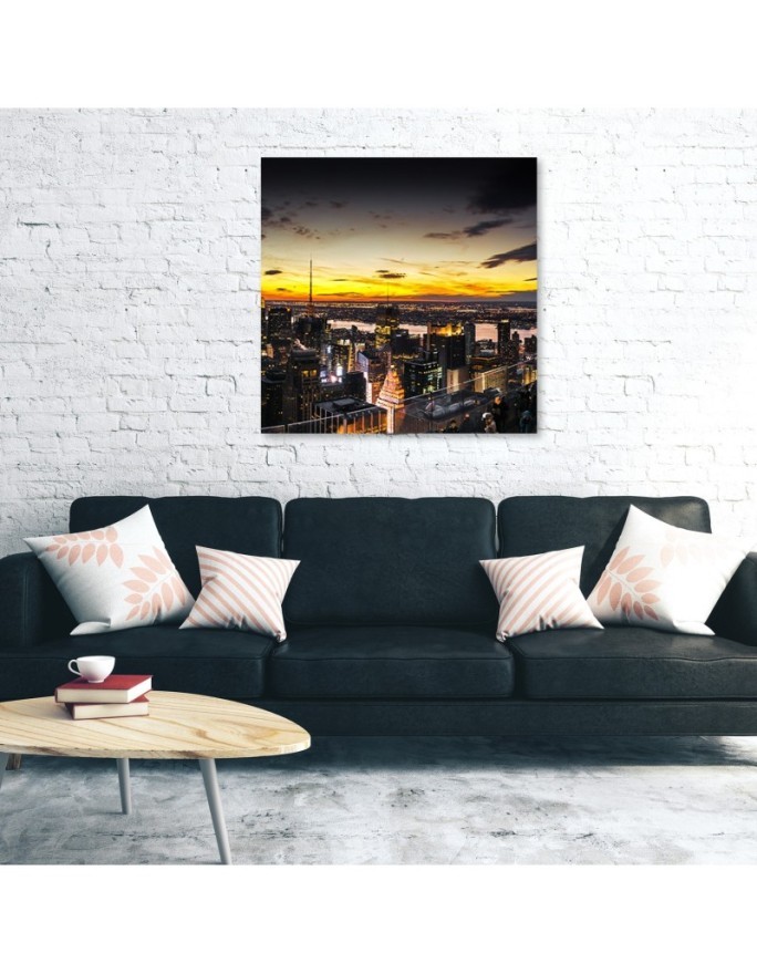 Canvas Prints United States - Cities & Architecture Orange | FEEBY