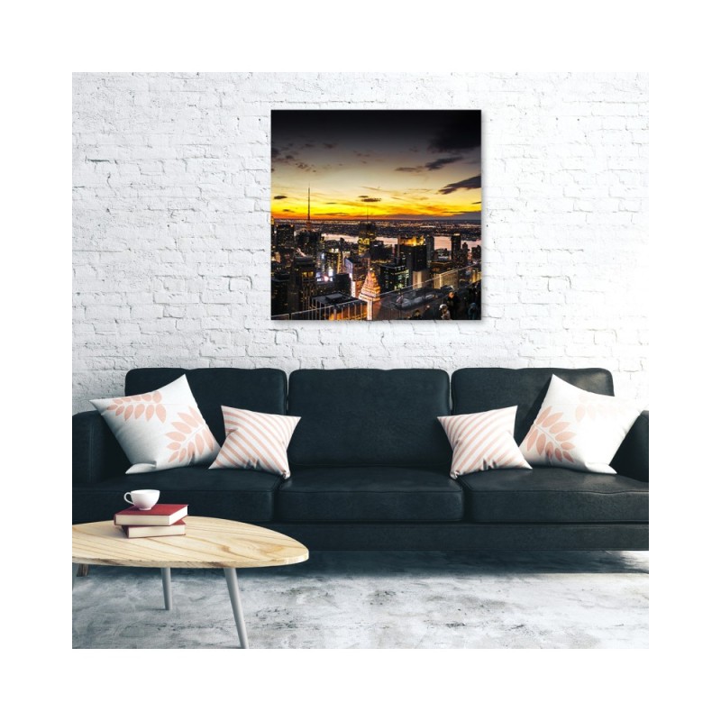 Leinwandbild - Städte und Architektur - Orange | Feeby