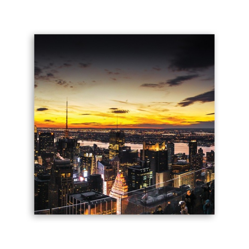 Leinwandbild - Städte und Architektur - Orange | Feeby