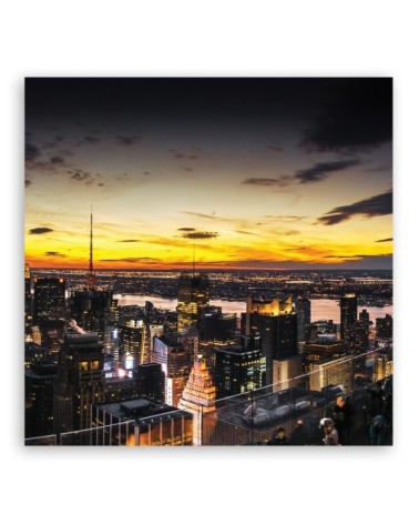 Leinwandbild - Städte und Architektur - Orange | Feeby