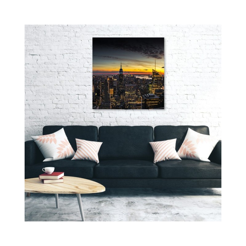 Bild auf Leinwand - Städte und Architektur - Orange | Feeby