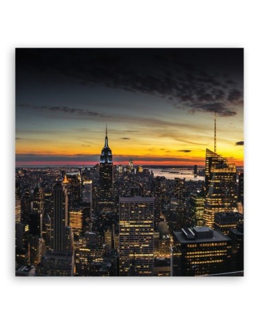 Bild auf Leinwand - Städte und Architektur - Orange | Feeby