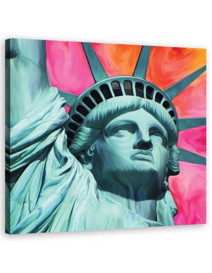 Leinwandbild modern - Stadtbilder und Architektur - Grün | Feeby