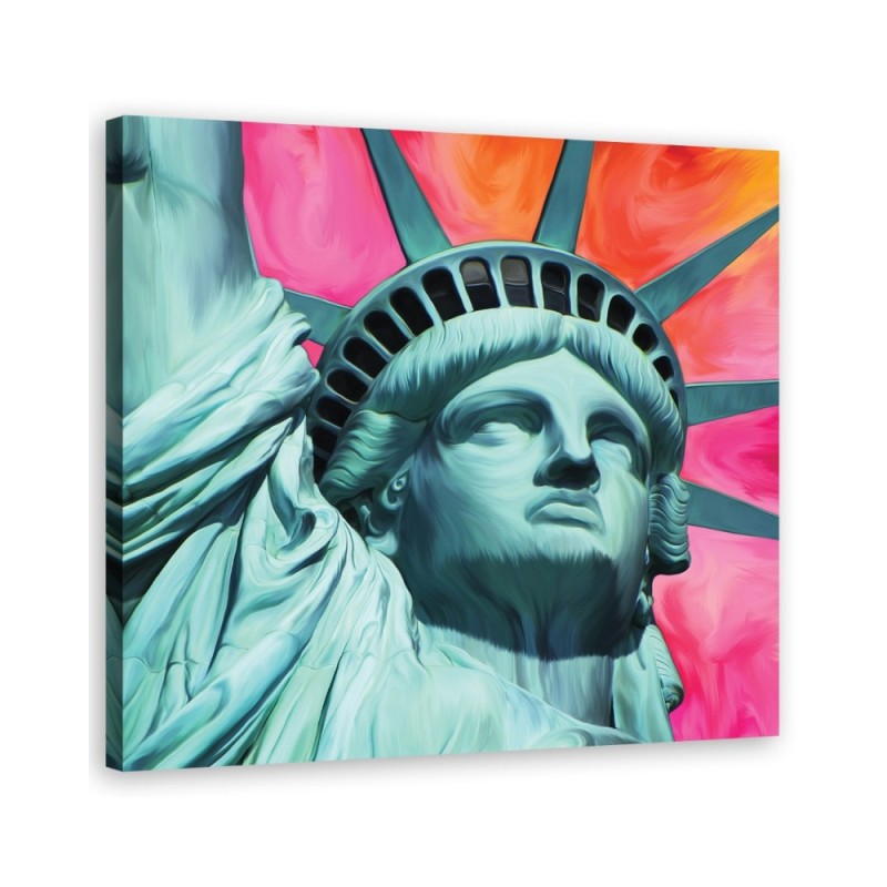 Leinwandbild modern - Stadtbilder und Architektur - Grün | Feeby