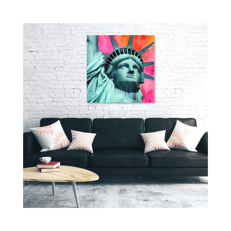 Leinwandbild modern - Stadtbilder und Architektur - Grün | Feeby