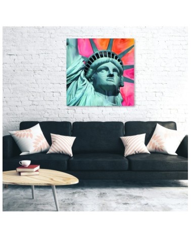 Leinwandbild modern - Stadtbilder und Architektur - Grün | Feeby