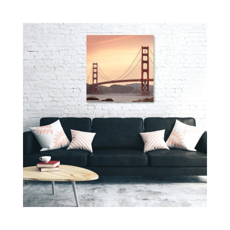 Leinwandbild - Städte und Architektur - Orange | Feeby