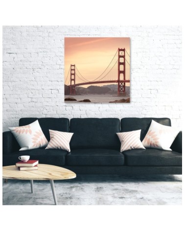 Leinwandbild - Städte und Architektur - Orange | Feeby