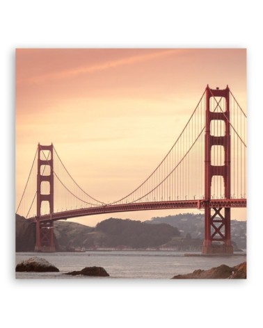 Leinwandbild - Städte und Architektur - Orange | Feeby