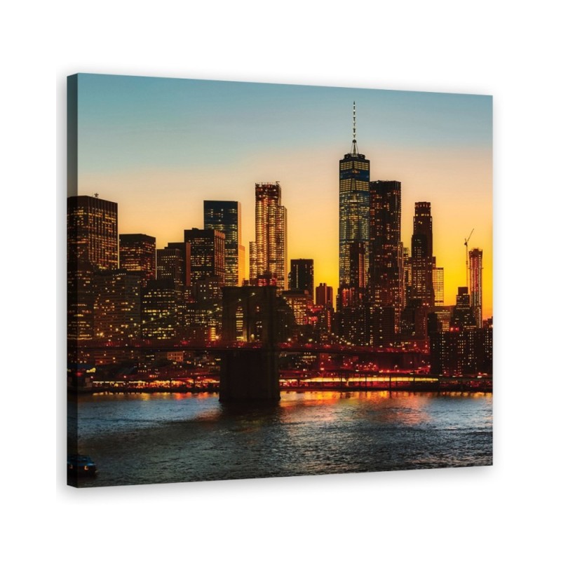 Bild auf Leinwand - Städte und Architektur - Orange | Feeby