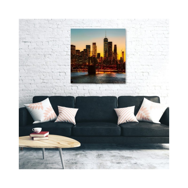 Bild auf Leinwand - Städte und Architektur - Orange | Feeby