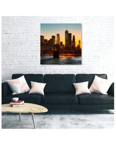 Bild auf Leinwand - Städte und Architektur - Orange | Feeby