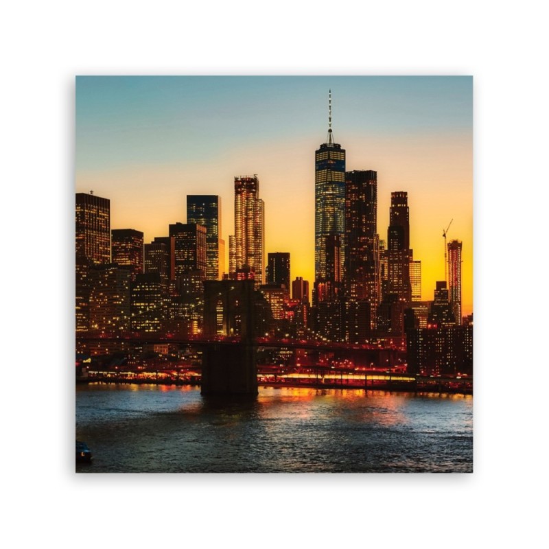 Bild auf Leinwand - Städte und Architektur - Orange | Feeby