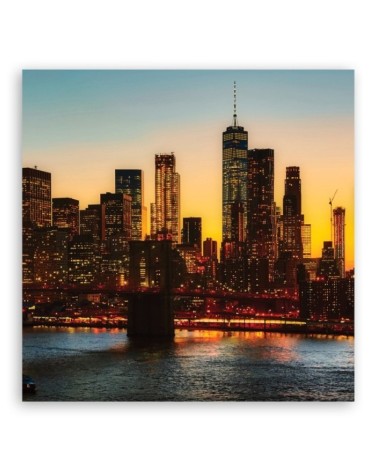 Bild auf Leinwand - Städte und Architektur - Orange | Feeby