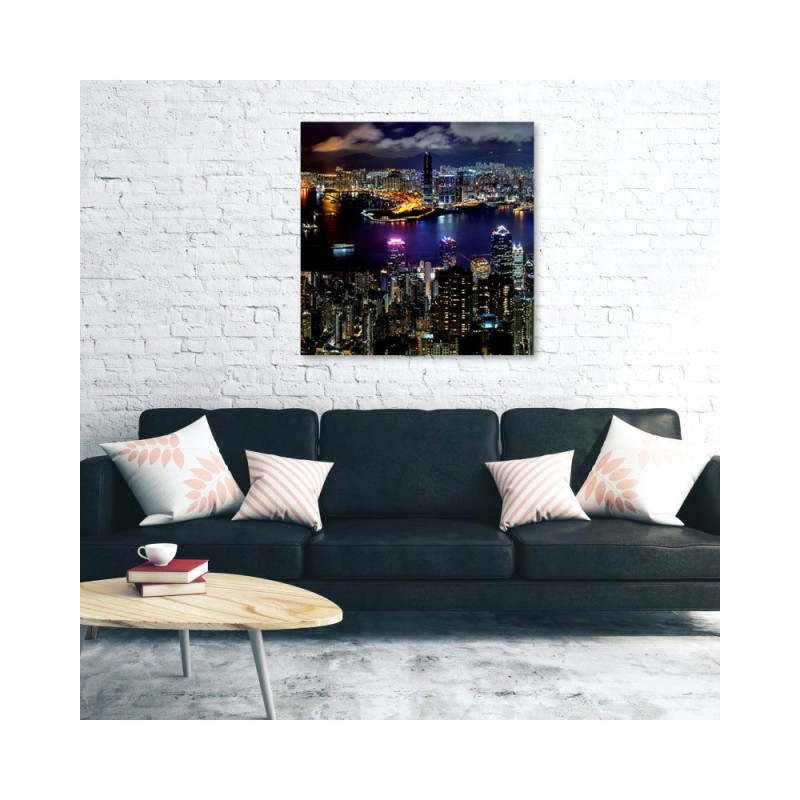 Leinwandbild - Städte und Architektur - Blau | Feeby