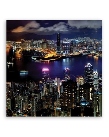 Leinwandbild - Städte und Architektur - Blau | Feeby