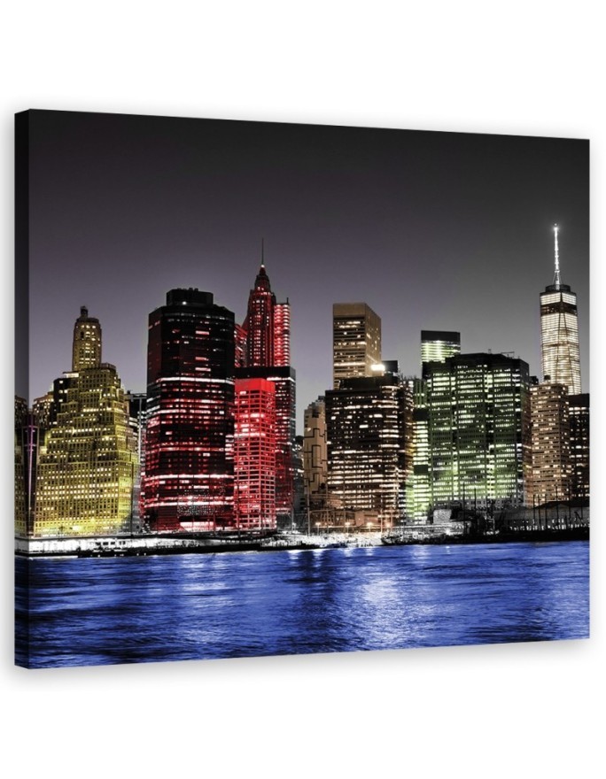 Leinwanddruck - Städte und Architektur - Farbe | Feeby