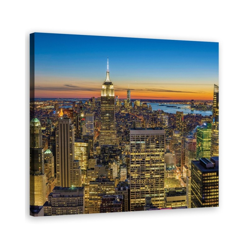 Bild auf Leinwand - Städte und Architektur - Orange | Feeby