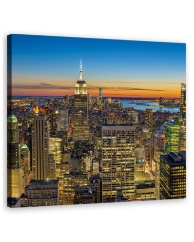 Bild auf Leinwand - Städte und Architektur - Orange | Feeby