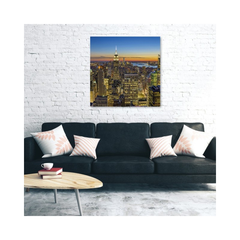 Bild auf Leinwand - Städte und Architektur - Orange | Feeby