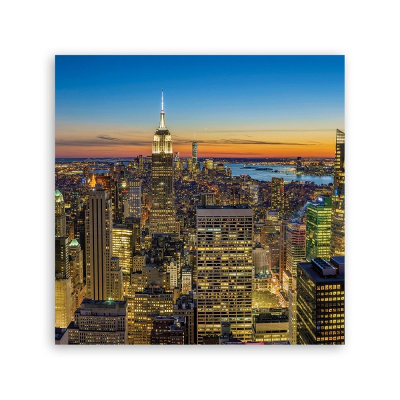 Bild auf Leinwand - Städte und Architektur - Orange | Feeby