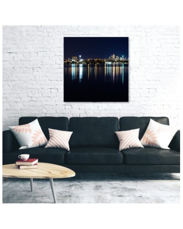 Leinwandbild modern - Städte und Architektur - Schwarz | Feeby