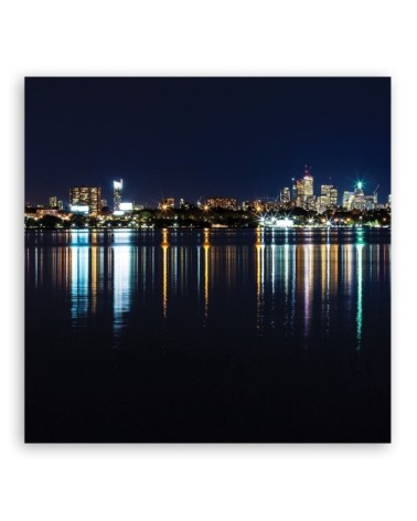 Leinwandbild modern - Städte und Architektur - Schwarz | Feeby