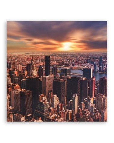 Leinwandbild - Städte und Architektur - Orange | Feeby