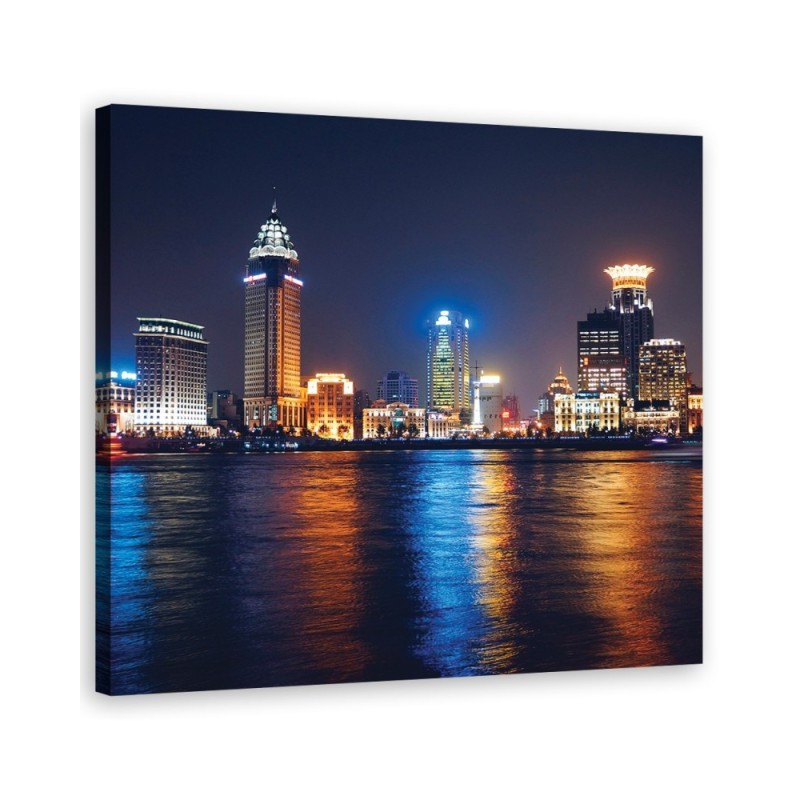 Bild auf Leinwand - Städte und Architektur - Blau | Feeby