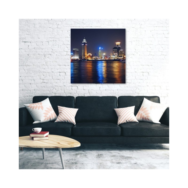 Bild auf Leinwand - Städte und Architektur - Blau | Feeby