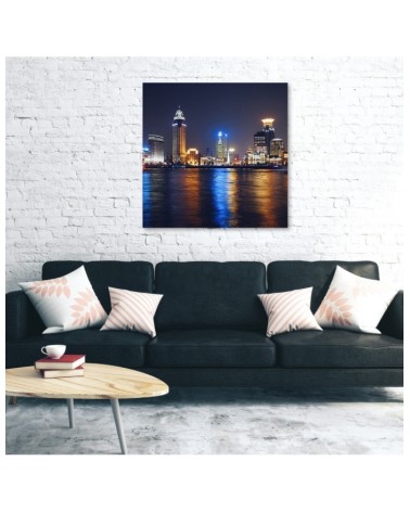 Bild auf Leinwand - Städte und Architektur - Blau | Feeby