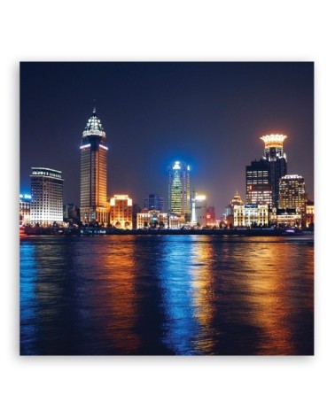 Bild auf Leinwand - Städte und Architektur - Blau | Feeby