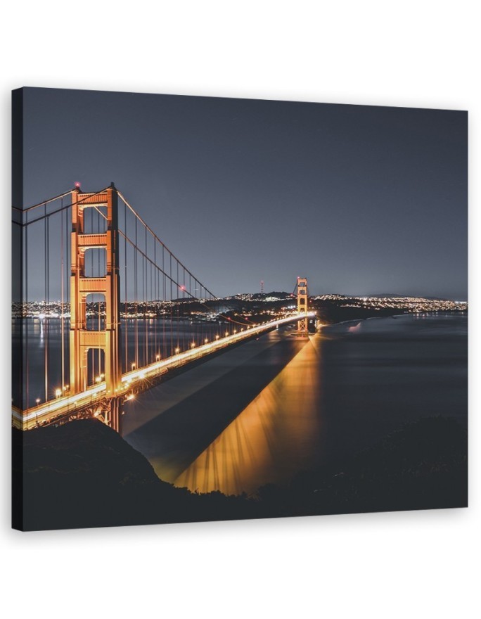 Leinwandbild - Städte und Architektur - Orange | Feeby