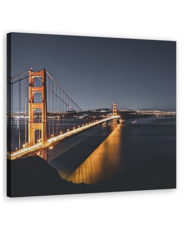 Leinwandbild - Städte und Architektur - Orange | Feeby