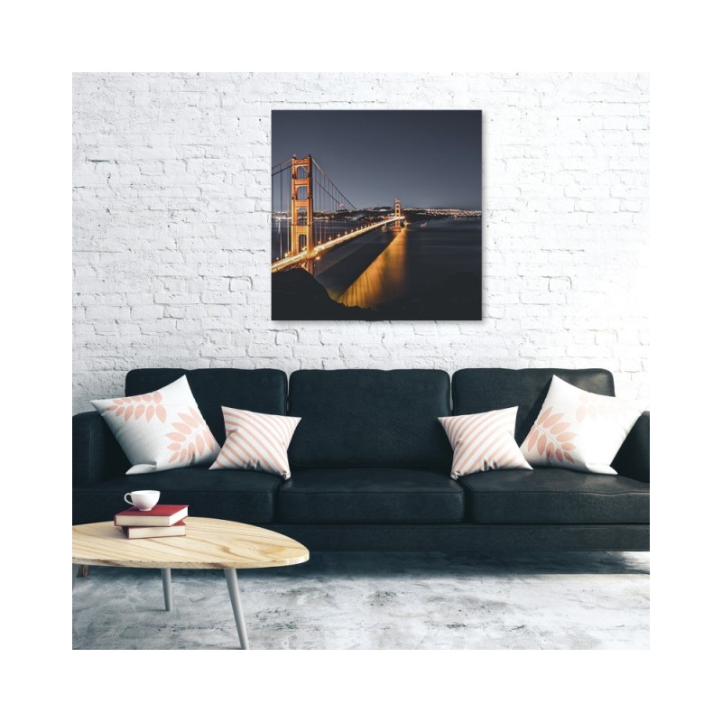 Leinwandbild - Städte und Architektur - Orange | Feeby