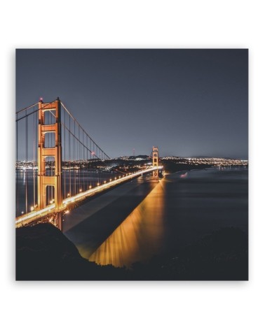 Leinwandbild - Städte und Architektur - Orange | Feeby