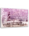 City theme - Panoramic of a city pink | FEEBY