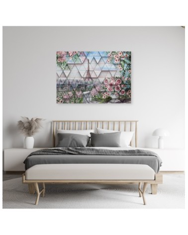 Leinwandbild - Eiffelturm Paris 3D | Feeby