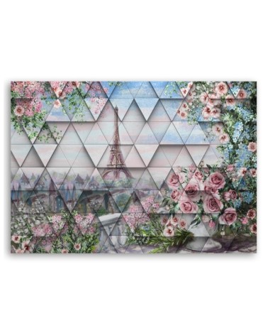 Leinwandbild - Eiffelturm Paris 3D | Feeby