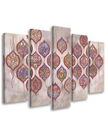 Signs and symbols - Youthful canvas painting | FEEBY