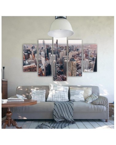 Bild auf Leinwand - Chicago Stadt Architektur | Feeby